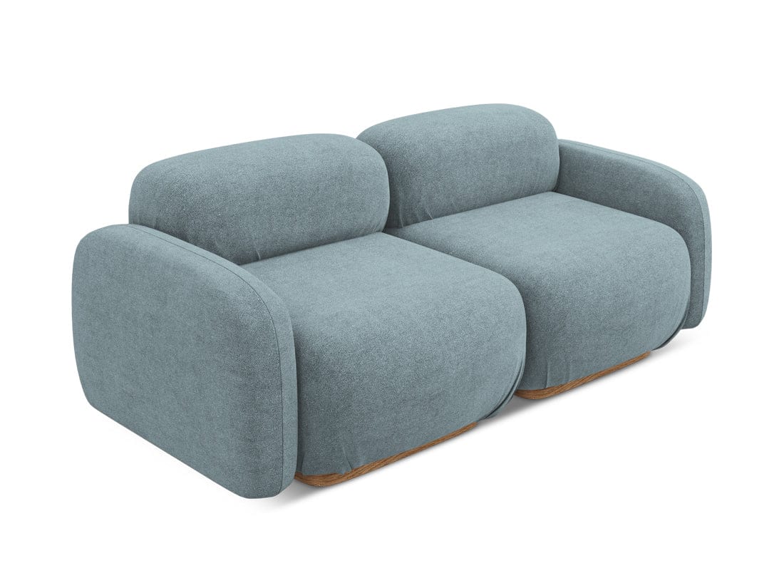 Makamii Canapea Modulara, 3 locuri, Tapitata cu Stofa, Ailani 3S-7, l190xA95xH73 cm