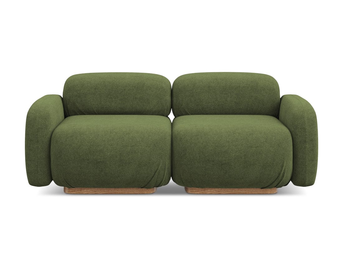 Makamii Canapea Modulara, 3 locuri, Tapitata cu Stofa, Ailani 3S-7, l190xA95xH73 cm