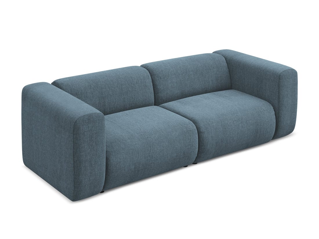 Makamii Canapea Modulara, 3 locuri, Tapitata cu Stofa, Ekahi 3S-2, l228xA89xH70 cm