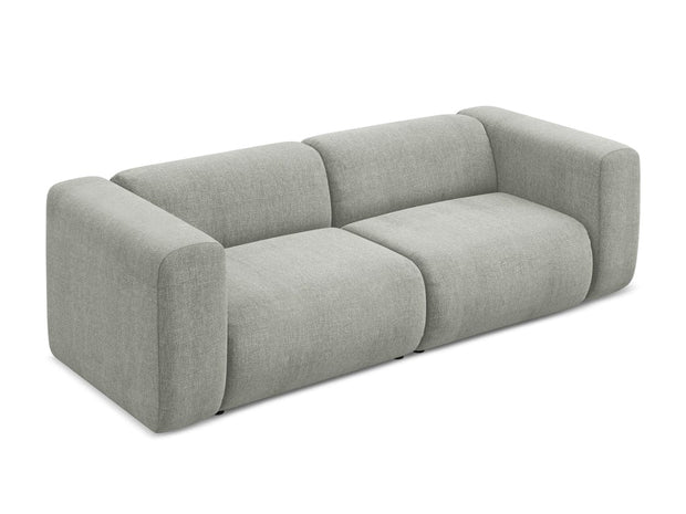 Makamii Canapea Modulara, 3 locuri, Tapitata cu Stofa, Ekahi 3S-2, l228xA89xH70 cm