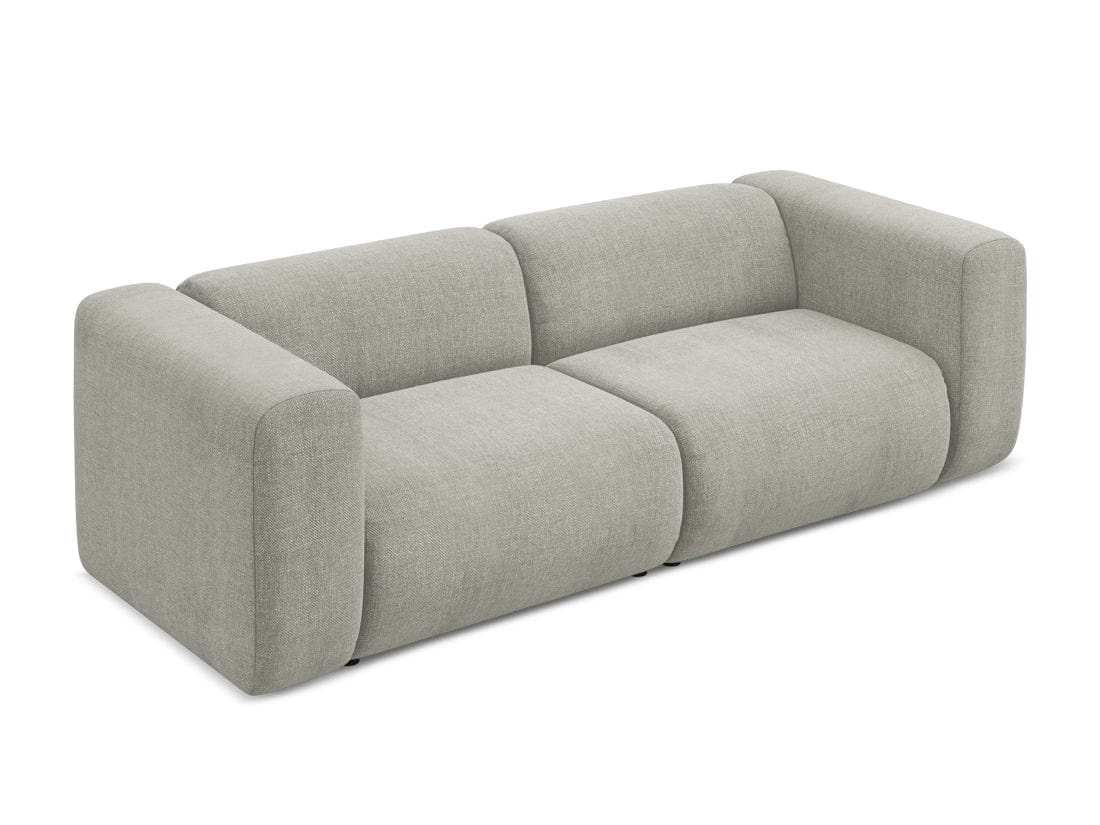 Makamii Canapea Modulara, 3 locuri, Tapitata cu Stofa, Ekahi 3S-2, l228xA89xH70 cm