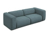 Makamii Canapea Modulara, 3 locuri, Tapitata cu Stofa, Ekahi 3S-20, l228xA89xH70 cm