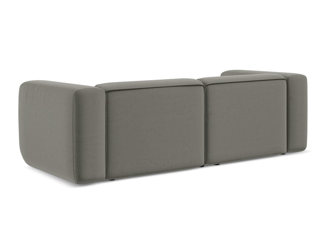 Makamii Canapea Modulara, 3 locuri, Tapitata cu Stofa, Ekahi Velvet 3S-3, l228xA89xH70 cm