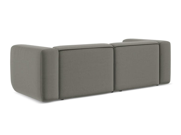 Makamii Canapea Modulara, 3 locuri, Tapitata cu Stofa, Ekahi Velvet 3S-3, l228xA89xH70 cm