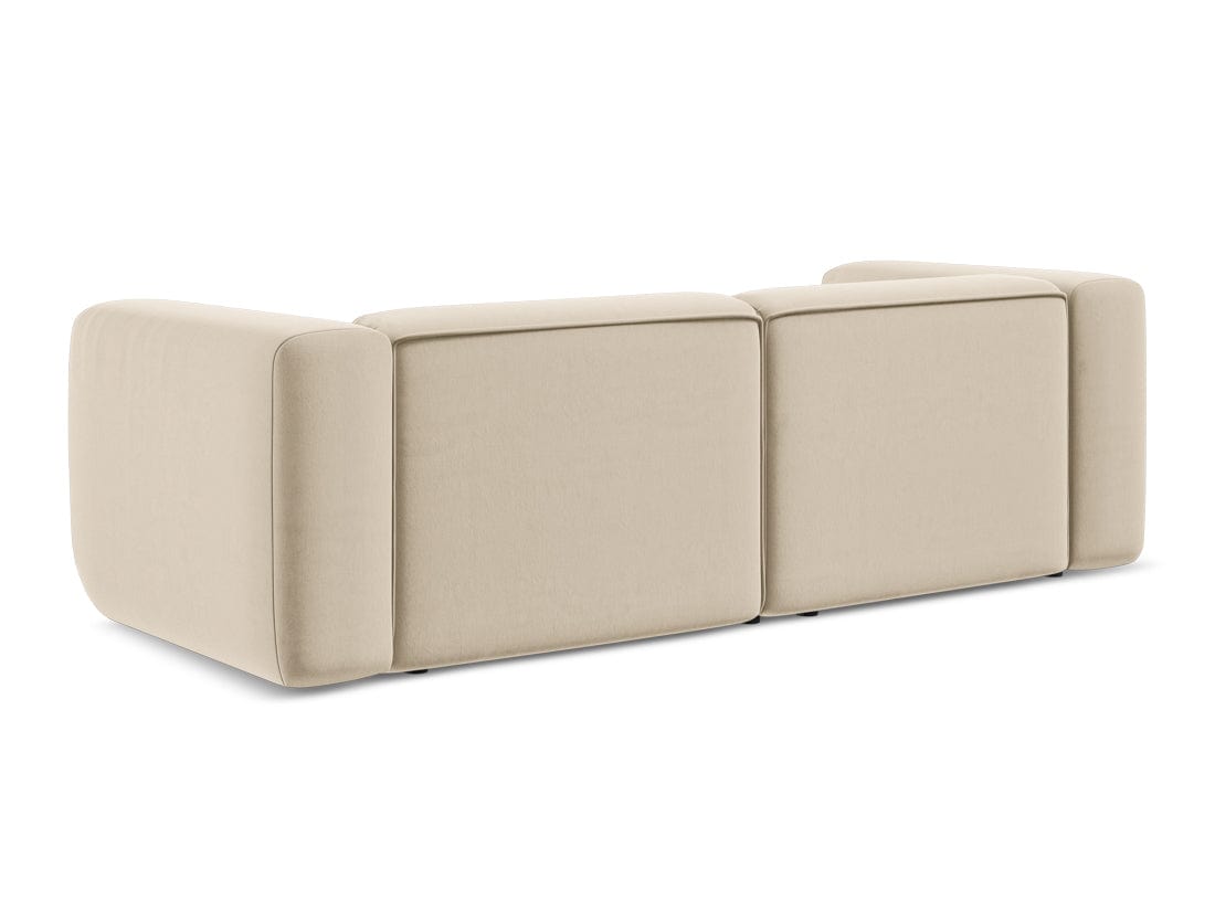 Makamii Canapea Modulara, 3 locuri, Tapitata cu Stofa, Ekahi Velvet 3S-3, l228xA89xH70 cm