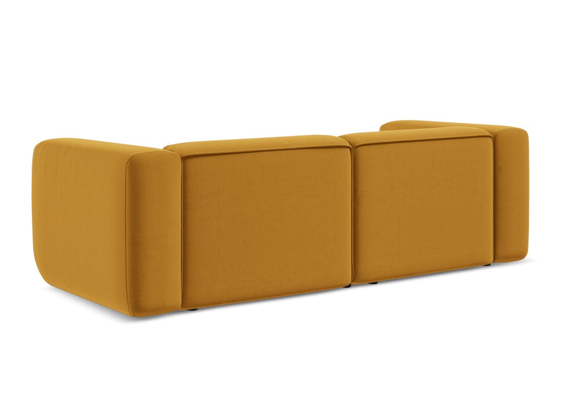 Makamii Canapea Modulara, 3 locuri, Tapitata cu Stofa, Ekahi Velvet 3S-3, l228xA89xH70 cm