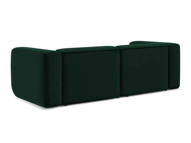 Makamii Canapea Modulara, 3 locuri, Tapitata cu Stofa, Ekahi Velvet 3S-3, l228xA89xH70 cm