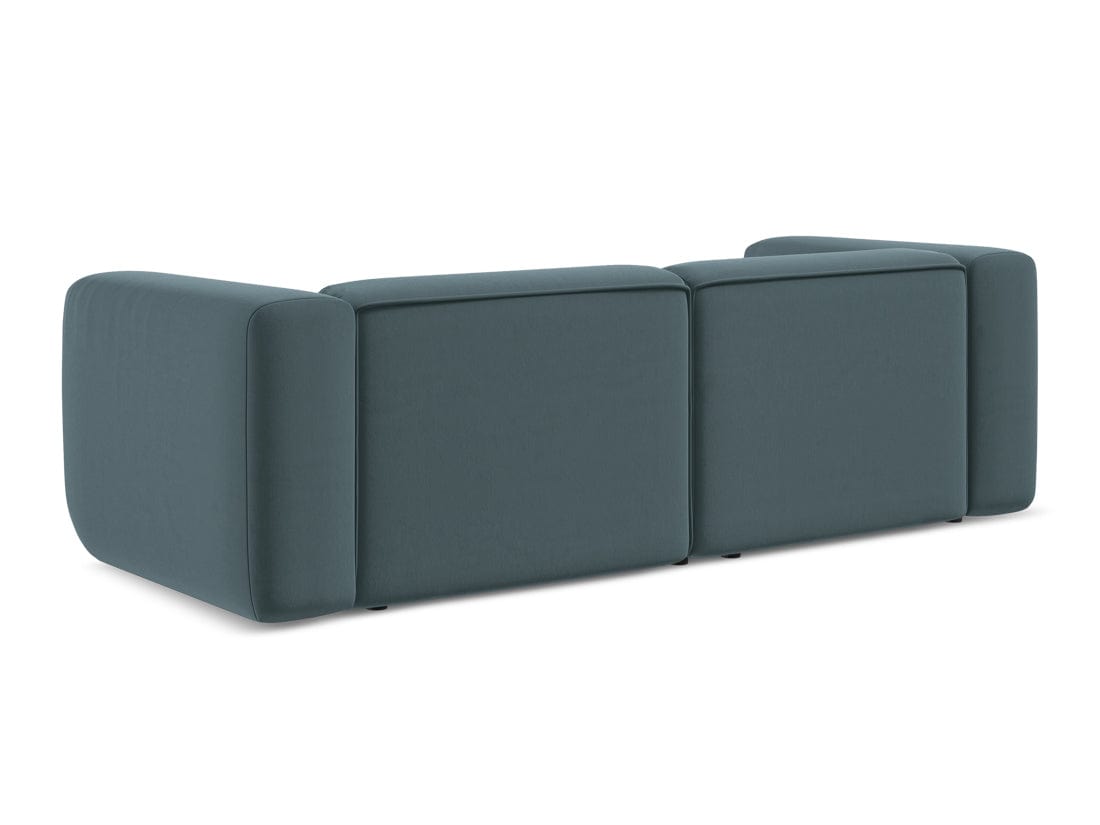 Makamii Canapea Modulara, 3 locuri, Tapitata cu Stofa, Ekahi Velvet 3S-3, l228xA89xH70 cm