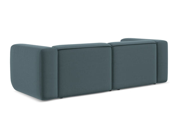 Makamii Canapea Modulara, 3 locuri, Tapitata cu Stofa, Ekahi Velvet 3S-3, l228xA89xH70 cm