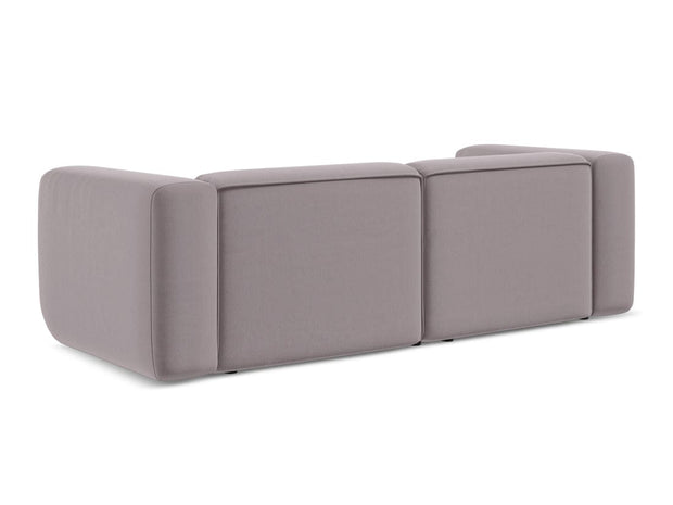 Makamii Canapea Modulara, 3 locuri, Tapitata cu Stofa, Ekahi Velvet 3S-3, l228xA89xH70 cm