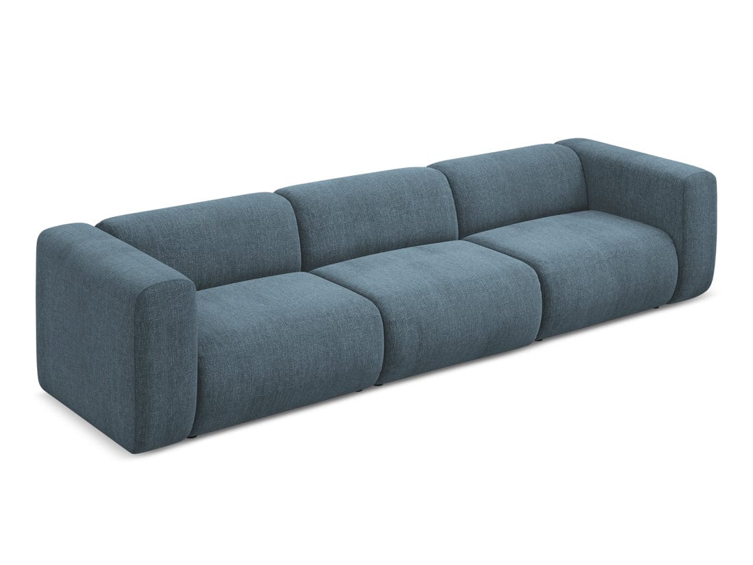 Makamii Canapea Modulara, 4 locuri, Tapitata cu Stofa, Ekahi 4S-2, l319xA89xH70 cm