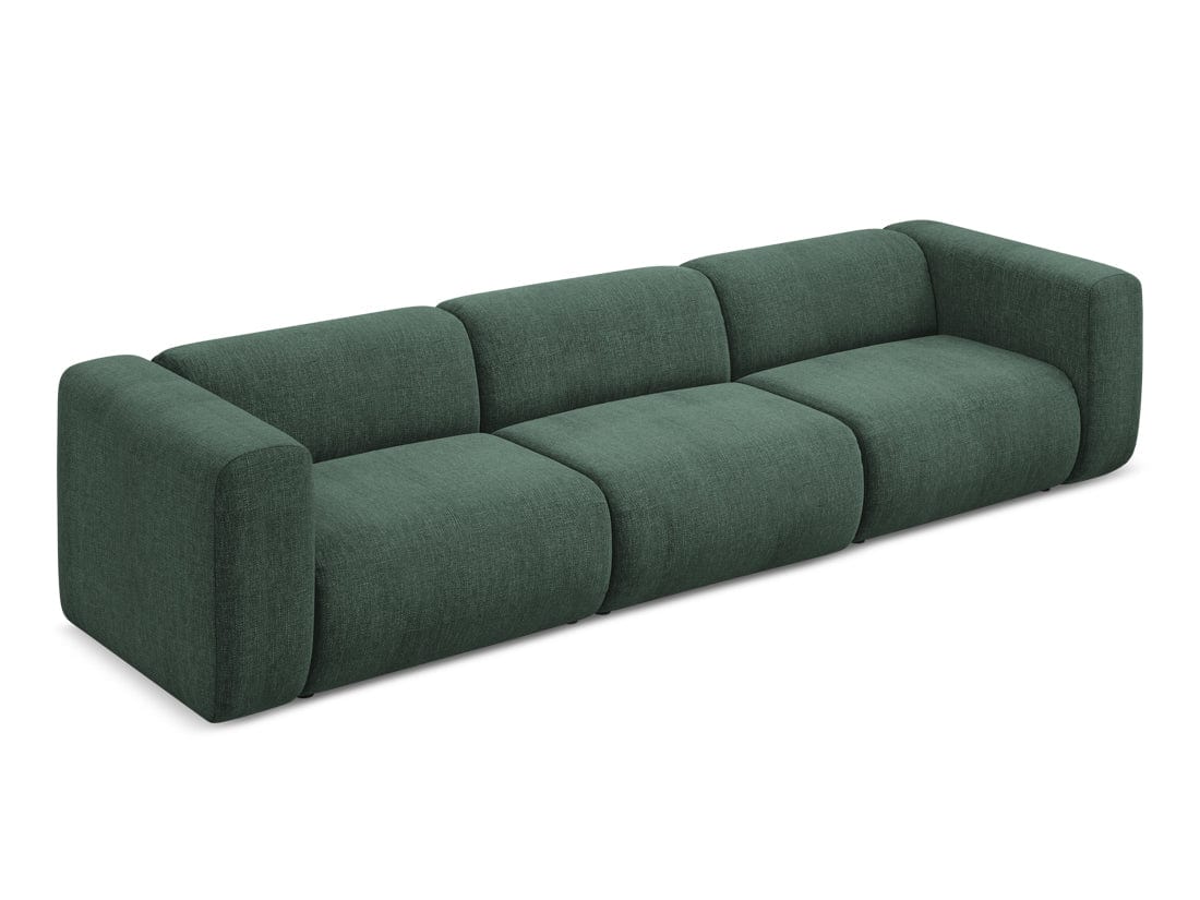 Makamii Canapea Modulara, 4 locuri, Tapitata cu Stofa, Ekahi 4S-2, l319xA89xH70 cm