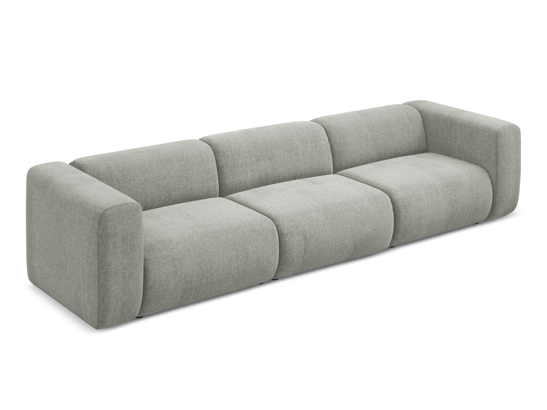 Makamii Canapea Modulara, 4 locuri, Tapitata cu Stofa, Ekahi 4S-2, l319xA89xH70 cm