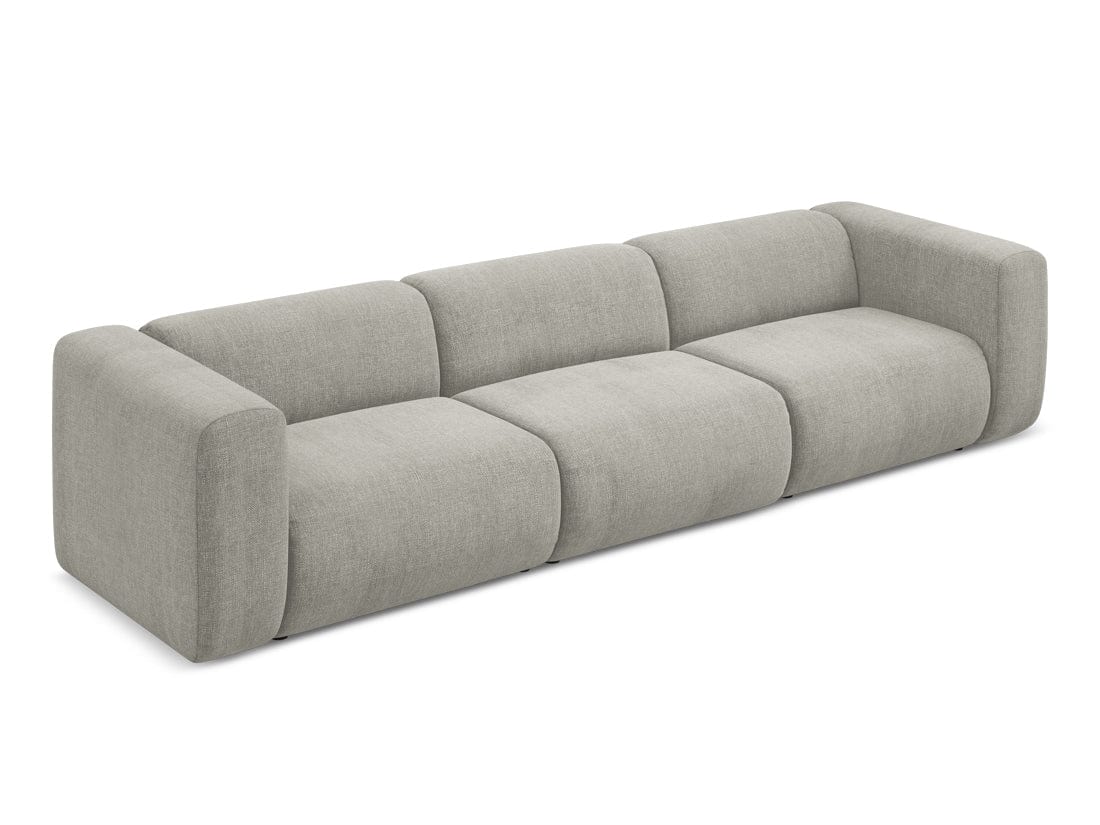 Makamii Canapea Modulara, 4 locuri, Tapitata cu Stofa, Ekahi 4S-2, l319xA89xH70 cm