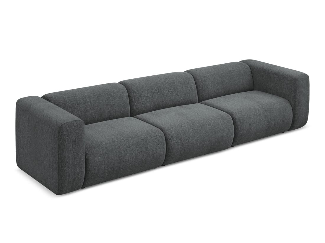 Makamii Canapea Modulara, 4 locuri, Tapitata cu Stofa, Ekahi 4S-2, l319xA89xH70 cm