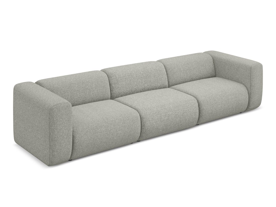 Makamii Canapea Modulara, 4 locuri, Tapitata cu Stofa, Ekahi 4S-20, l319xA89xH70 cm