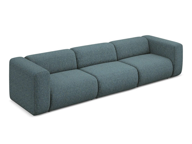 Makamii Canapea Modulara, 4 locuri, Tapitata cu Stofa, Ekahi 4S-20, l319xA89xH70 cm