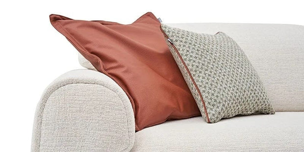 Dogtas Canapea tapitata cu stofa, 3 locuri, cu functie sleep pentru 1 persoana, Brita Bej, l234xA98xH83 cm