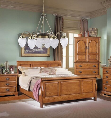 RabaLux Candelabru Annabella 8636 Bronz / Alb