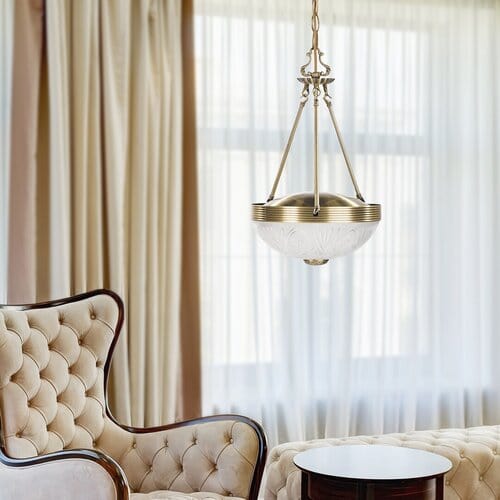 RabaLux Candelabru Annabella 8637 Bronz / Alb