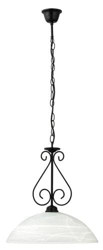 RabaLux Candelabru Athen 7816 Negru Mat / Alb
