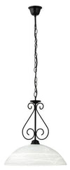 RabaLux Candelabru Athen 7816 Negru Mat / Alb