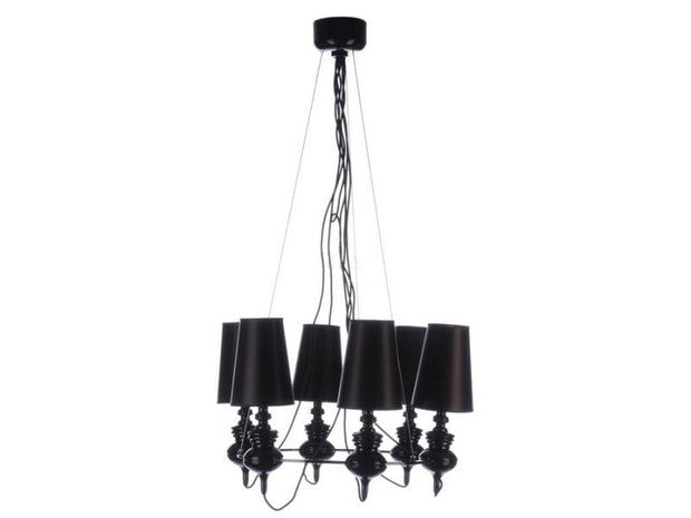 Azzarddo Candelabru Baroco 6 Negru, AZ1379
