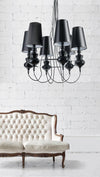 Azzarddo Candelabru Baroco 6 Negru, AZ1379