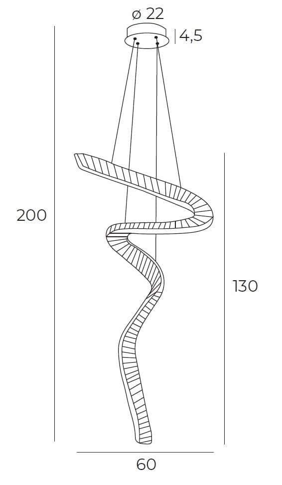 Maxlight Candelabru Charme P0477 Auriu