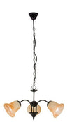 RabaLux Candelabru Colette 7367 Negru / Maro