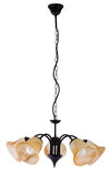 RabaLux Candelabru Colette 7368 Negru / Maro