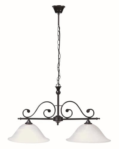 RabaLux Candelabru Dorothea 7777 Negru Mat / Alb