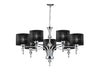 Azzarddo Candelabru Impress 7 Negru, AZ0500