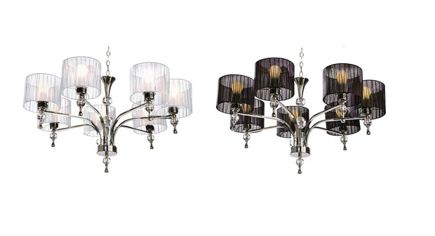 Azzarddo Candelabru Impress 7 Negru, AZ0500