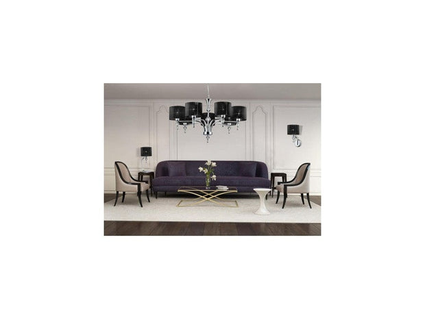 Azzarddo Candelabru Impress 7 Negru, AZ0500