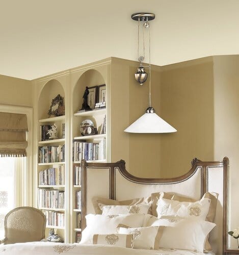 RabaLux Candelabru Marian 2706 Bronz / Alb