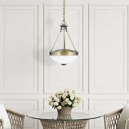 RabaLux Candelabru Marlene 8547 Bronz / Alb