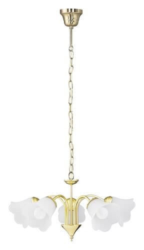 RabaLux Candelabru Rafaella 7235 Auriu / Alb