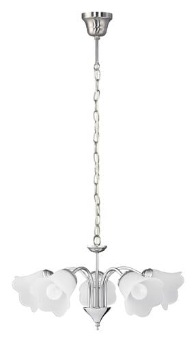 RabaLux Candelabru Rafaella 7245 Crom / Alb