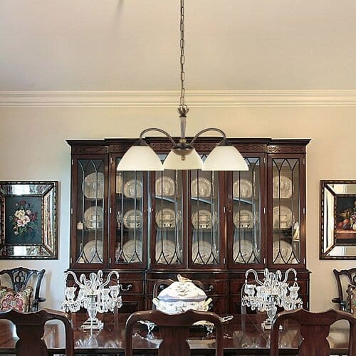 RabaLux Candelabru Regina 8173 Bronz / Crem