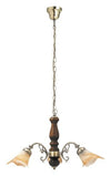 RabaLux Candelabru Rustic 3 7093 Bronz / Maro