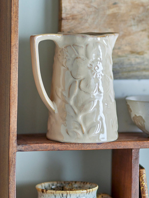 Bloomingville Carafa decorativa din ceramica, Aldon Maro, L13,5xl10xH14,5 cm