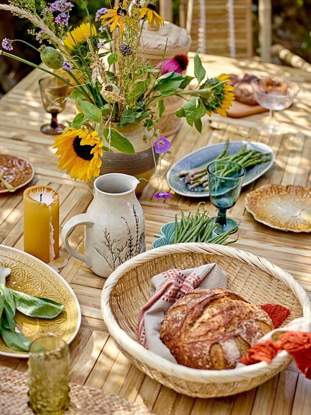 Bloomingville Carafa decorativa din ceramica, Bea Natural, Ø12xH19,5 cm