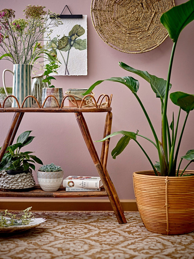 Bloomingville Carafa decorativa din ceramica, Begonia Verde, Ø11xH23,5 cm