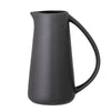 Bloomingville Carafa decorativa din ceramica, Edit Negru, Ø11,5xH23 cm