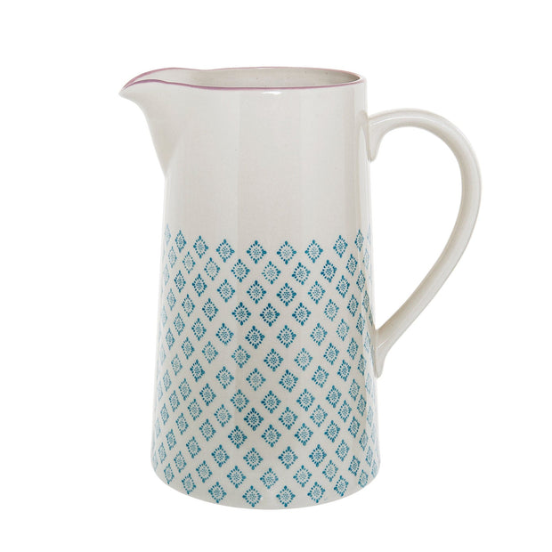 Bloomingville Carafa decorativa din ceramica, Patrizia Albastru, Ø13,5xH22,5 cm