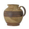 Bloomingville Carafa decorativa din ceramica, Solange Natural, Ø19,5xH20 cm