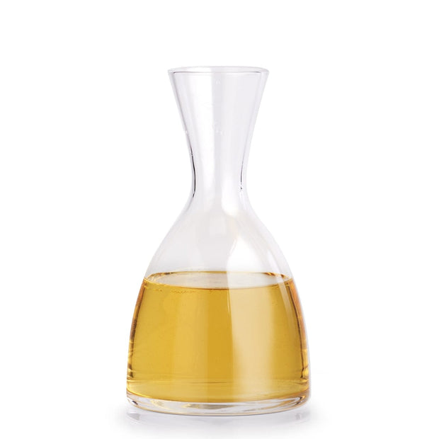 Carafa din sticla cu capac din lemn, Glass 750 ml, Ø 11,2xH25,5 cm (2)