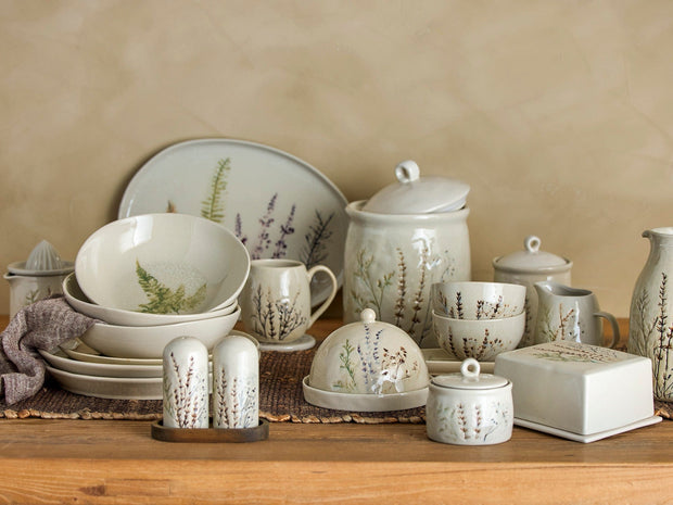 Bloomingville Carafa pentru lapte din ceramica, Bea Natural, 250 ml, Ø8xH9 cm