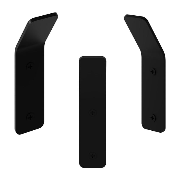 Asir Carlig pentru perete din metal, Hary Negru, l2xA2,2xH8,4 cm